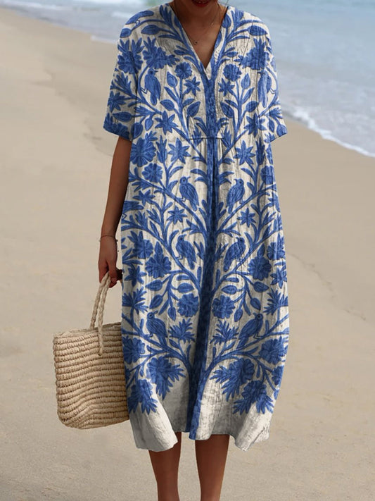 Anouk™ Vintage Bloemenjurk